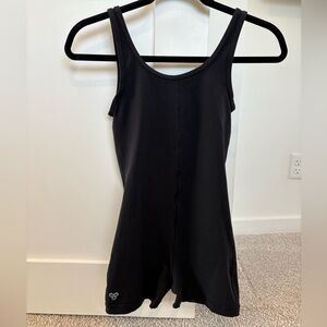 Aritzia TNaction black one piece romper